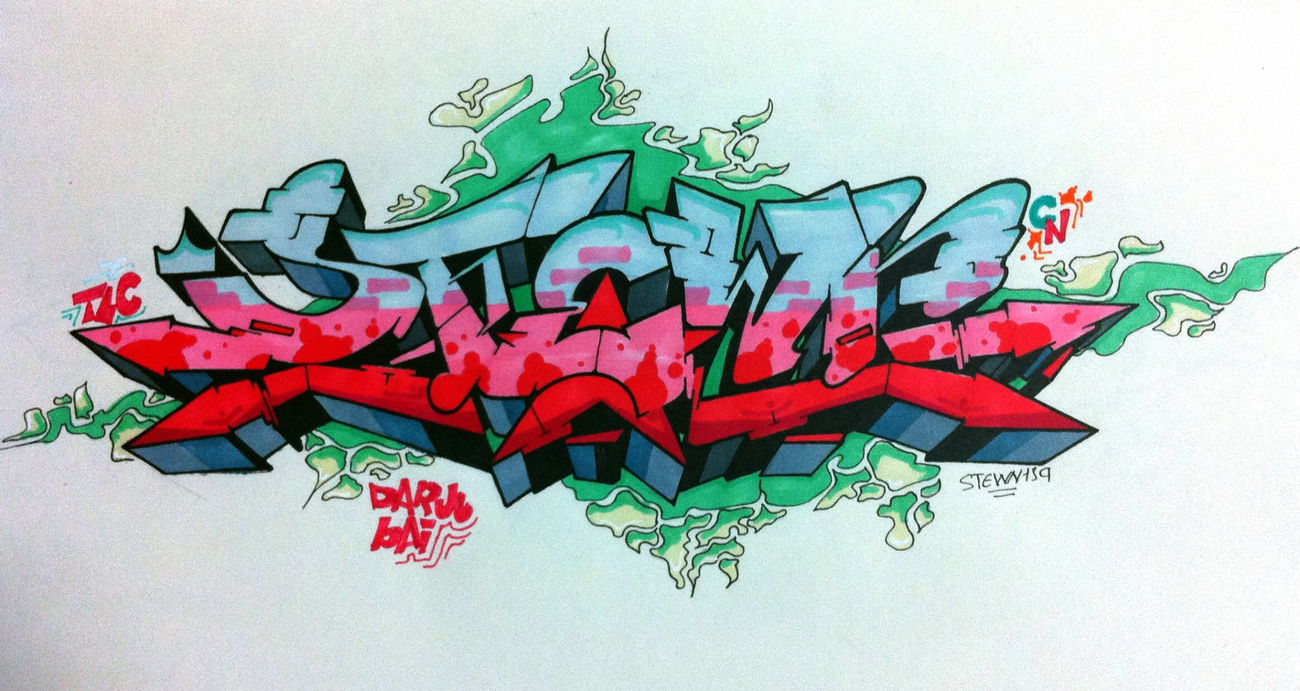 Graffiti Sketch - Photo by STEWN139 - STEWN139, TLC, CAN