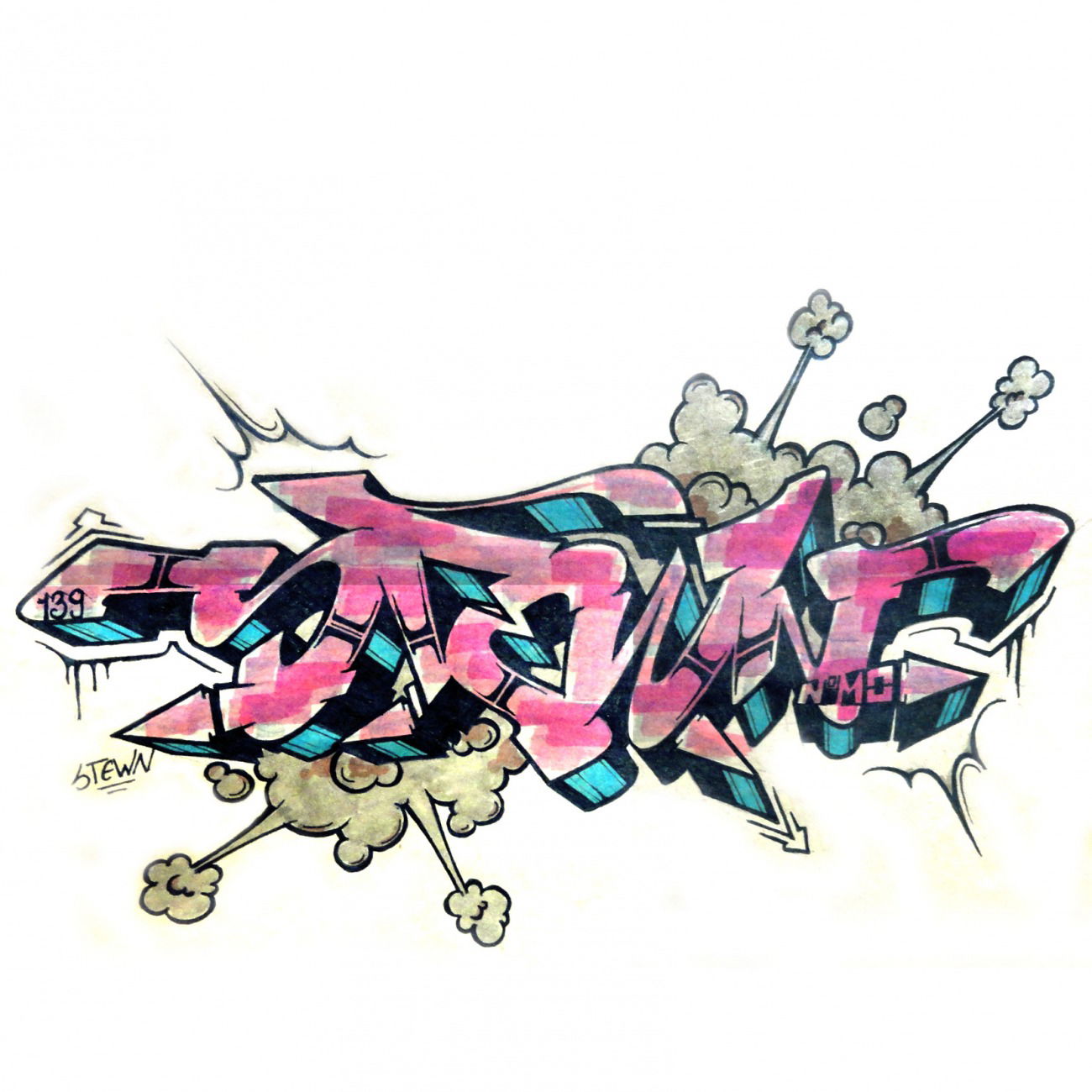 Graffiti Sketch - Photo by STEWN139 - STEWN139, TLC, CAN