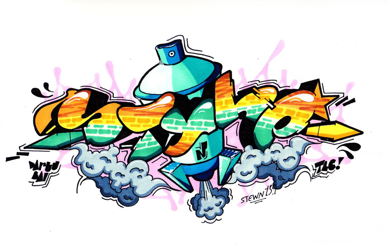 Graffiti Sketch - Photo by STEWN139 - STEWN139, TLC, CAN