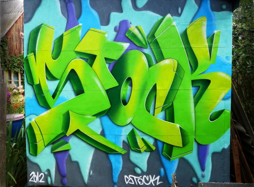 Graffiti Wall - Photo by STOCK - STOCK, Daim, Style (2012)