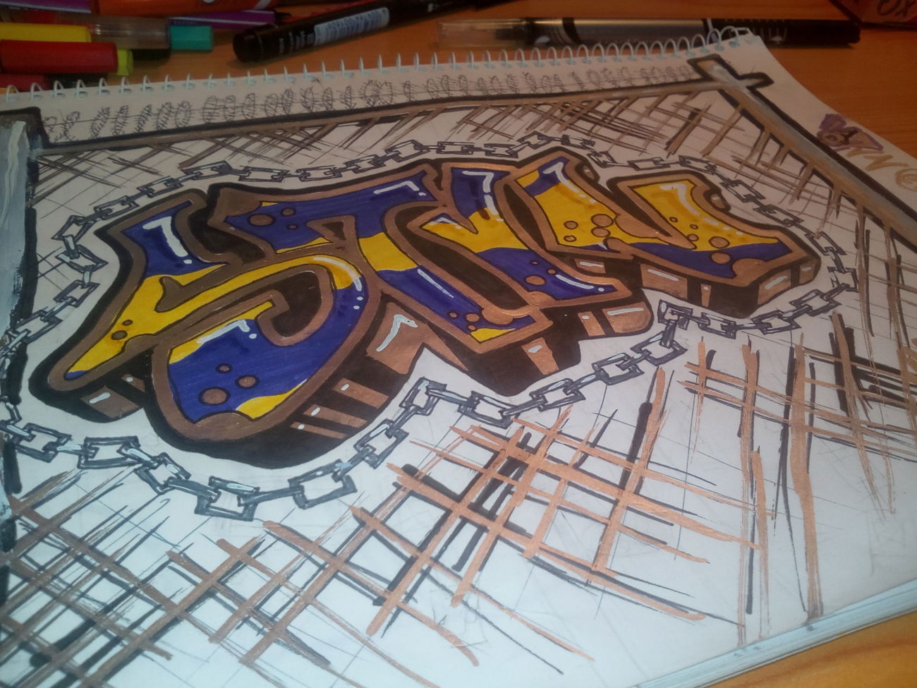 Graffiti Sketch in Magyarország - Photo by STVN - STVN (2016)