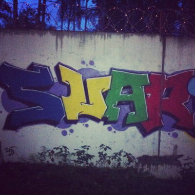 Graffiti Wall - Photo by SUAR