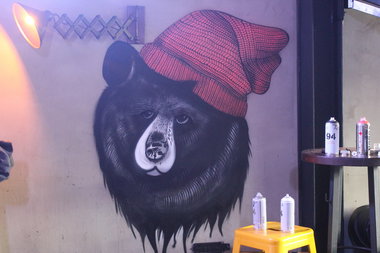 Graffiti Wall - Photo by SUCA - graffiti, şüca, bunny (2017)