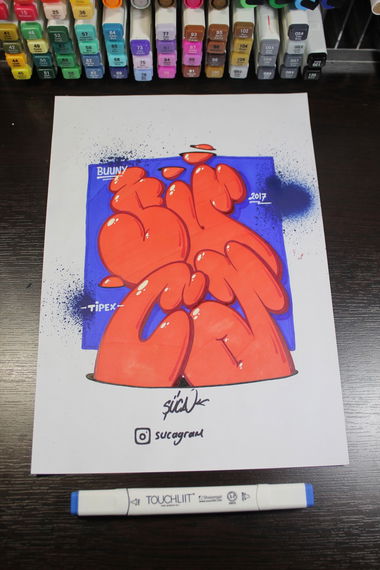 Graffiti Sketch - Photo by SUCA - şüca, graffiti, bunny (2017)