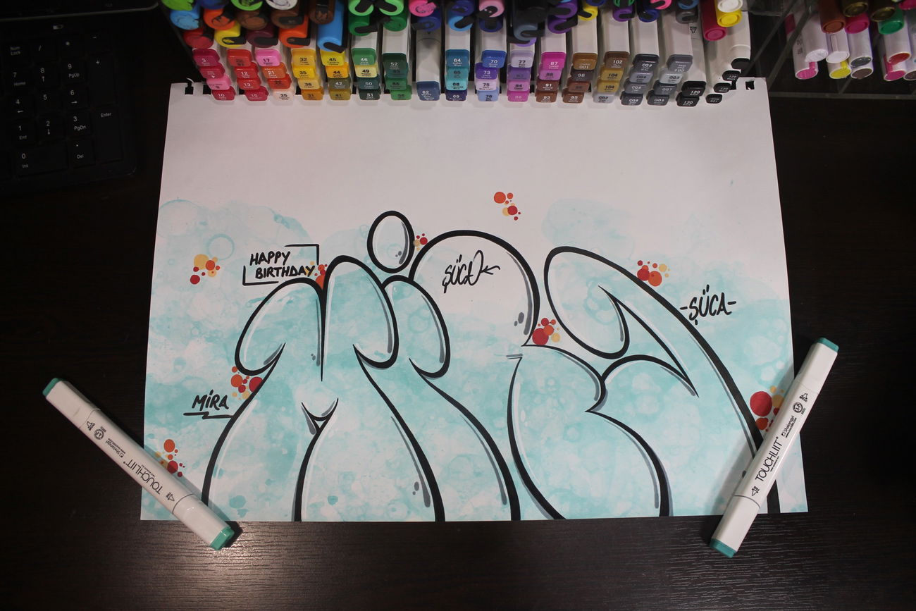 Graffiti Sketch - Photo by SUCA - şüca, graffiti, art (2017)