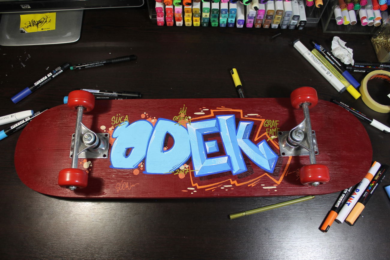 Graffiti Artwork - Photo by SUCA - skateboard, graffiti, şüca (2017)