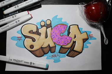 Graffiti Sketch in Istanbul - Photo by SUCA - şüca, graffiti, bunny (2017)