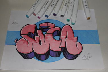 Graffiti Sketch - Photo by SUCA - şüca, graffiti, new (2015)