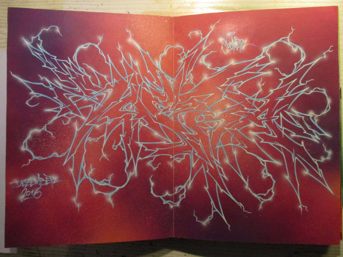 Graffiti Sketch - Photo by SUCKER - Sucker (2016)