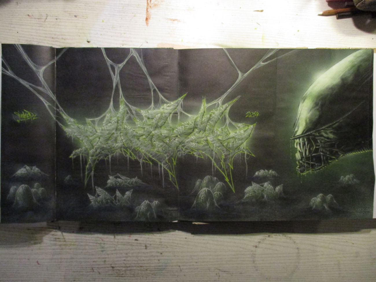 Graffiti Sketch - Photo by SUCKER - Sucker (2014)