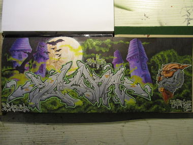 Graffiti Sketch - Photo by SUCKER - Sucker (2013)