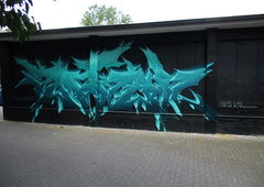 Graffiti Wall in Hamburg - Photo by SUCKER - Sucker (2019)
