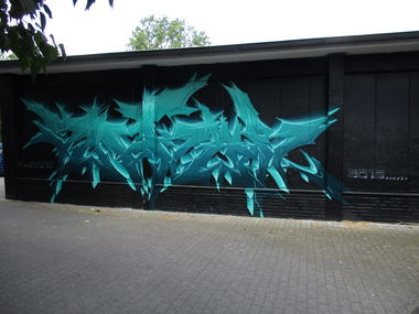 Graffiti Wall in Hamburg - Photo by SUCKER - Sucker (2019)