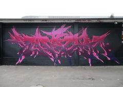 Graffiti Wall in Hamburg - Photo by SUCKER - Sucker (2019)