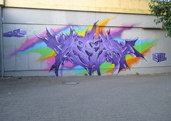 Graffiti Wall - Photo by SUCKER - Sucker, Kefir, Tron (2018)