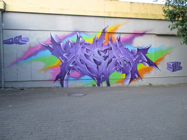 Graffiti Wall - Photo by SUCKER - Sucker, Kefir, Tron (2018)