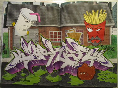 Graffiti Sketch - Photo by SUCKER - Sucker (2015)