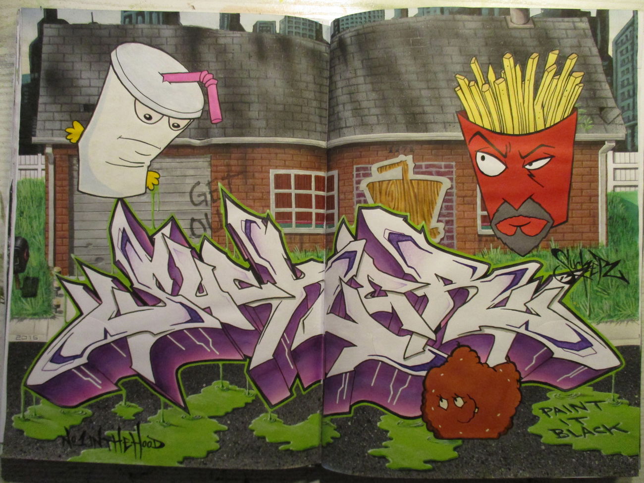 Graffiti Sketch - Photo by SUCKER - Sucker (2015)