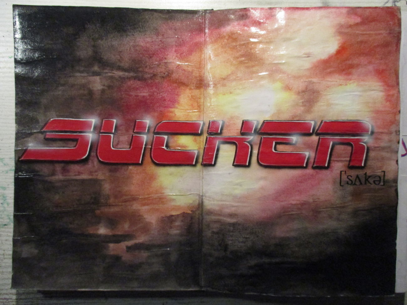 Graffiti Sketch - Photo by SUCKER - Sucker (2016)