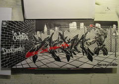 Graffiti Sketch - Photo by SUCKER - Sucker, deathwatch (2013)