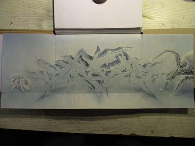 Graffiti Sketch - Photo by SUCKER - Sucker (2016)