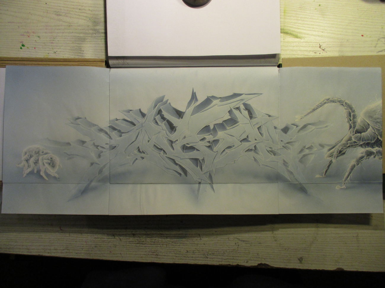 Graffiti Sketch - Photo by SUCKER - Sucker (2016)