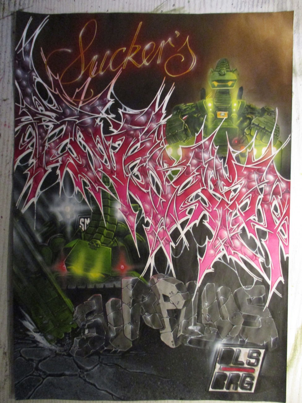 Graffiti Sketch - Photo by SUCKER - Sucker (2018)