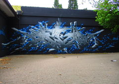 Graffiti Wall in Hamburg - Photo by SUCKER (2022)
