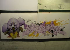 Graffiti Sketch - Photo by SUCKER - Sucker (2014)