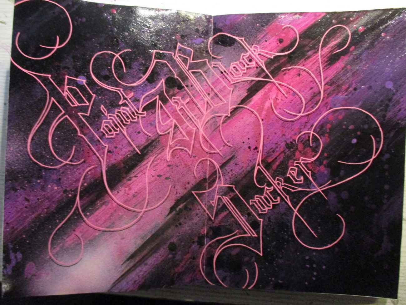 Graffiti Sketch - Photo by SUCKER - Sucker (2016)