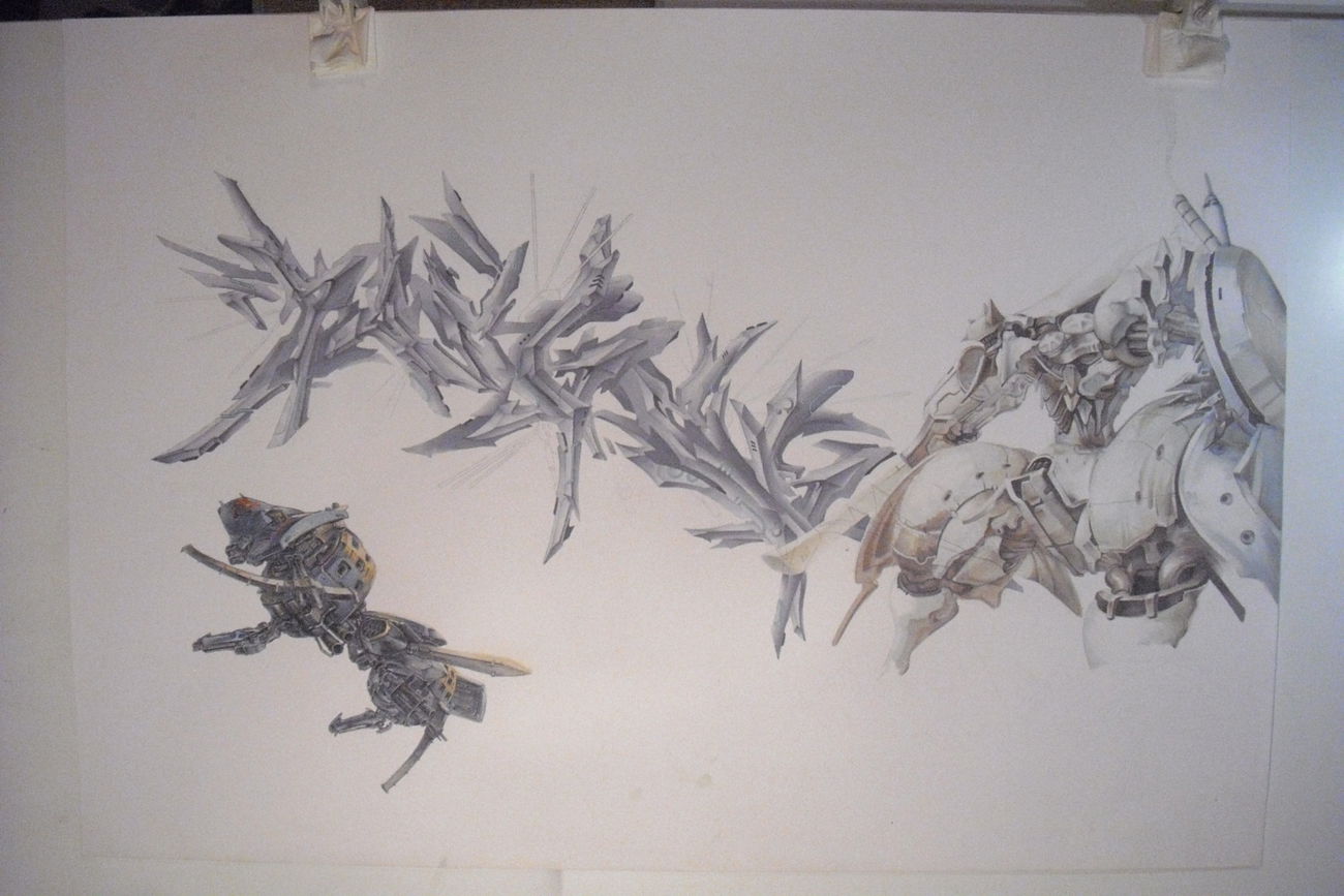 Graffiti Sketch - Photo by SUCKER - Sucker (2015)