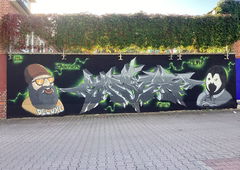 Graffiti Wall in Hamburg - Photo by SUCKER - Sucker (2023)