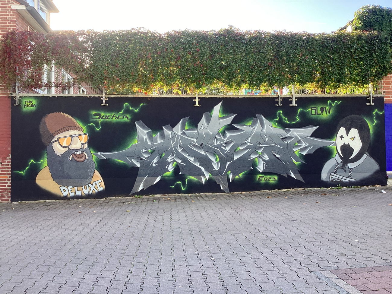 Graffiti Wall in Hamburg - Photo by SUCKER - Sucker (2023)