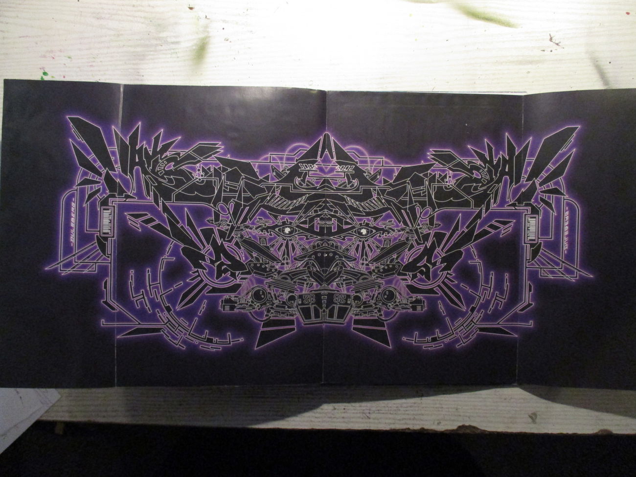 Graffiti Sketch - Photo by SUCKER - Sucker (2004)