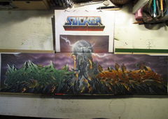 Graffiti Sketch - Photo by SUCKER - Sucker, Bangi (2019)