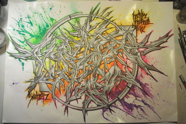 Graffiti Sketch - Photo by SUCKER - Kefir, Rokoe, Stevo (2017)