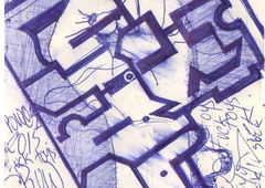Graffiti Sketch in Cua Miranda - Photo by SUCKMYDICK23 - power (2015)