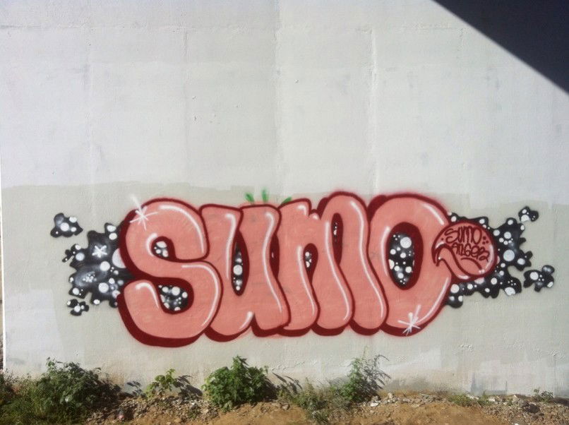 Graffiti Wall - Photo by SUMO