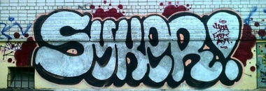Graffiti Bombing in Smolensk - Photo by SYKER (2013)