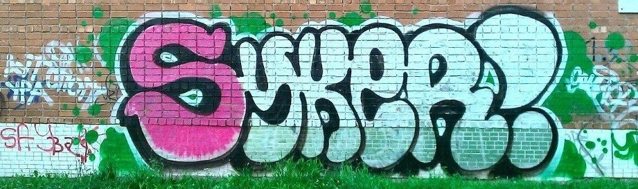 Graffiti Bombing in Smolensk - Photo by SYKER (2013)