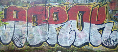 Graffiti Bombing in Smolensk - Photo by SYKER (2012)