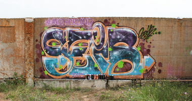 Graffiti Wall in Украина - Photo by Sabe91 - Anotherland, Mane, Seib91 (2015)