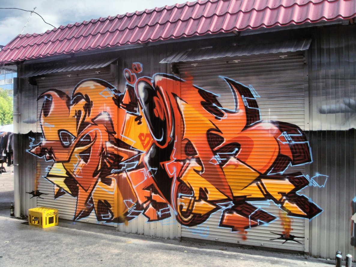 Graffiti Wall - Photo by Sabe91 - seib91, m19, seib (2014)