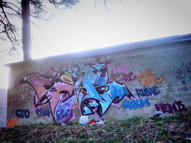 Graffiti Wall - Photo by Sabe91 - sabe, seib, 91 (2013)