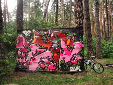 Graffiti Wall - Photo by Sabe91 - seib, seib91, m19 (2014)