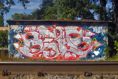 Graffiti Bombing in Украина - Photo by Sabe91 - seib91, m19, graffiti (2015)