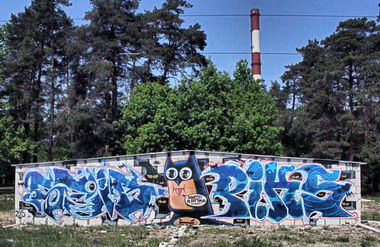 Graffiti Wall - Photo by Sabe91 - seib, piks, m19 (2015)