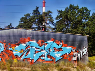 Graffiti Wall - Photo by Sabe91 - seib91, m19, seib (2014)