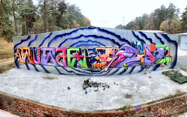Graffiti Wall - Photo by Sabe91 - seib91, m19, seib (2014)