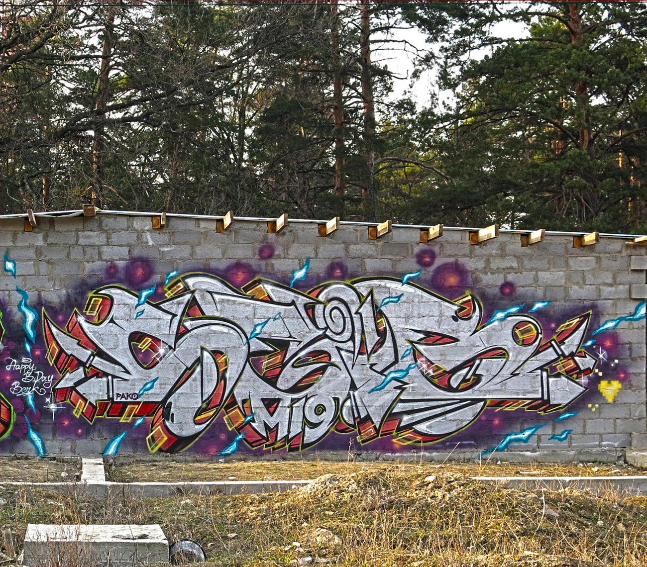 Graffiti Wall in Киев - Photo by Sabe91 - Seib91 (2016)